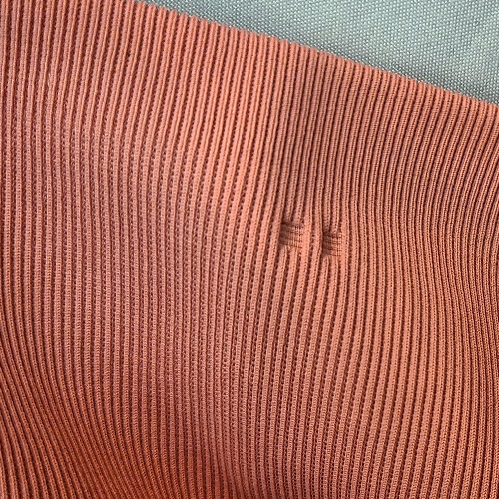 Gymshark Legging Mid Rise Coral Pink Womens Small - Picture 4 of 5